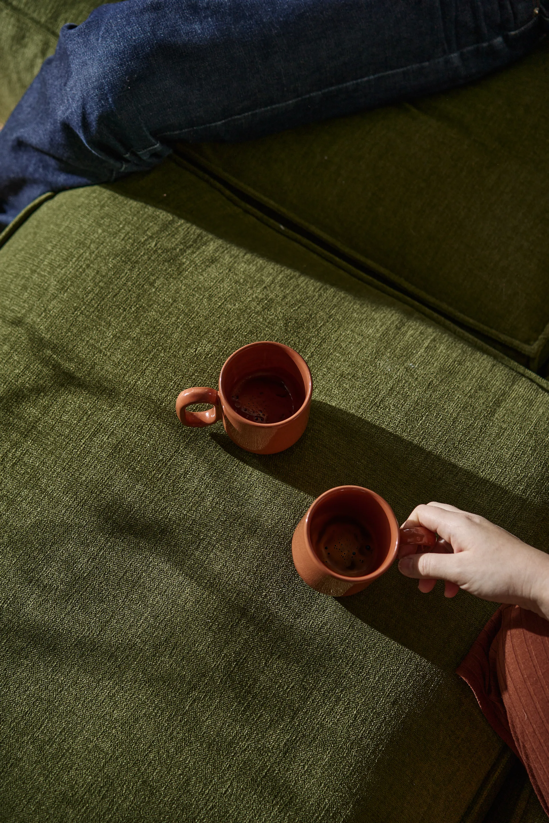 Bergsdal 3-seater sofa, Luisa green 1898