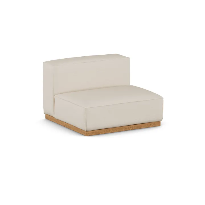 Bergsdal armchair - Same Beige 6670-oak stained, 1.5-seater - 1898