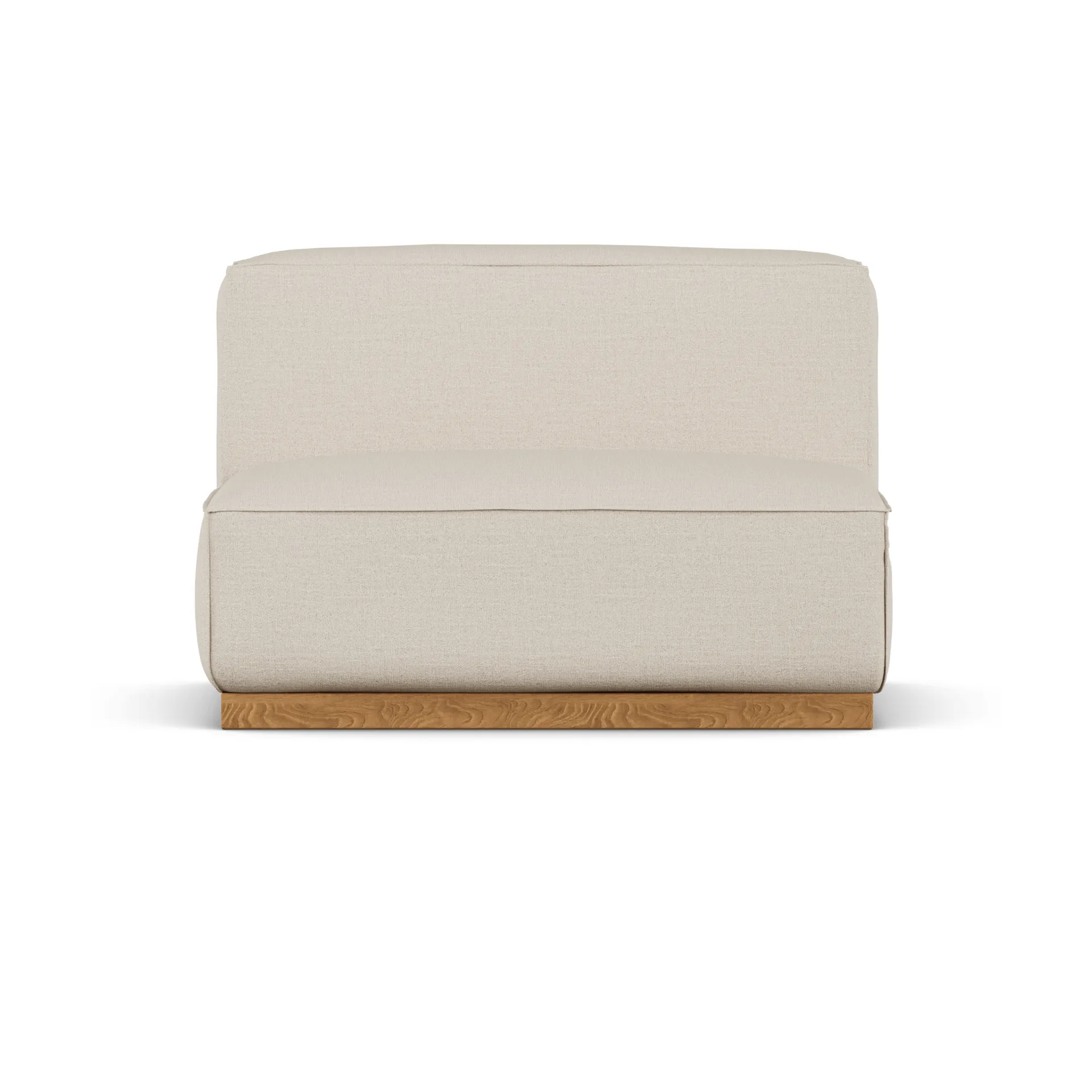 Bergsdal armchair, Same Beige 6670-oak stained, 1.5-seater 1898