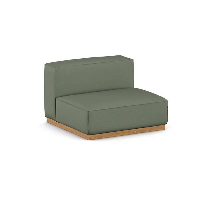 Bergsdal armchair - Same Forest 6677-oak stained, 1.5-seater - 1898