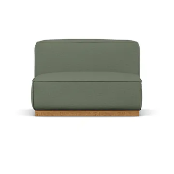 Bergsdal armchair - Same Forest 6677-oak stained, 1.5-seater - 1898