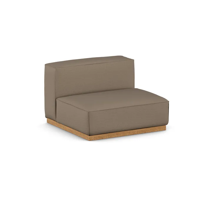 Bergsdal armchair - Same Mole 6674-oak-stained, 1.5-seater - 1898