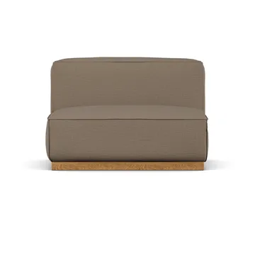 Bergsdal armchair - Same Mole 6674-oak-stained, 1.5-seater - 1898