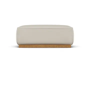 Bergsdal footstool - Jump beige 1956-Oak-stained ash - 1898