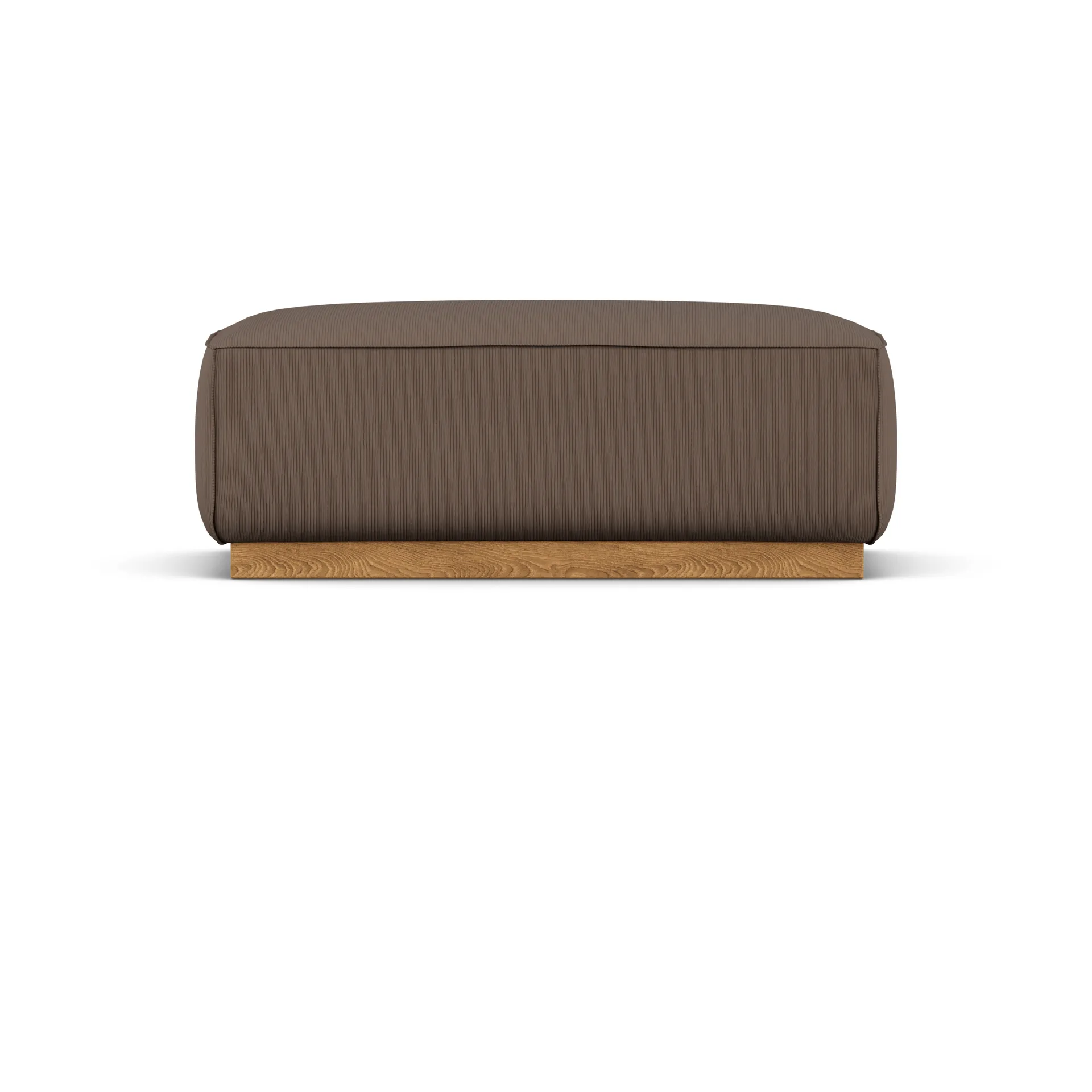 Bergsdal footstool, Jump brown 1955-Oak-stained ash 1898