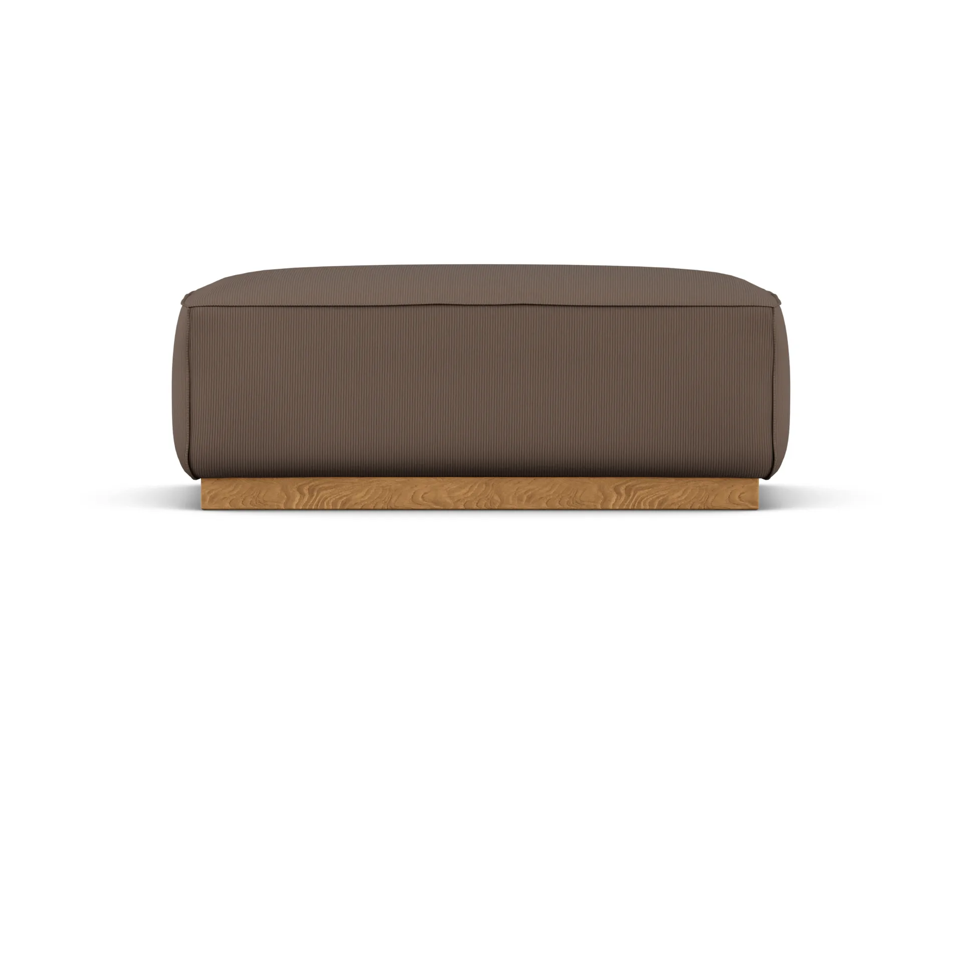 Bergsdal footstool, Jump brown 1955-Oak-stained ash 1898