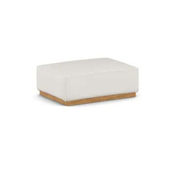 Bergsdal footstool - Jump offwhite 1954-Oak-stained ash - 1898