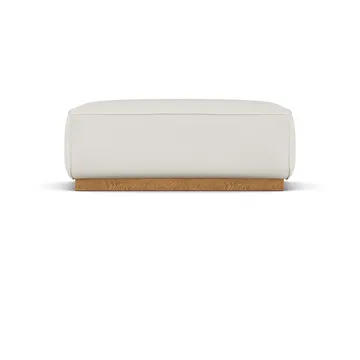 Bergsdal footstool - Jump offwhite 1954-Oak-stained ash - 1898