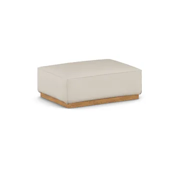 Bergsdal footstool - Same Beige 6670-oak stained - 1898