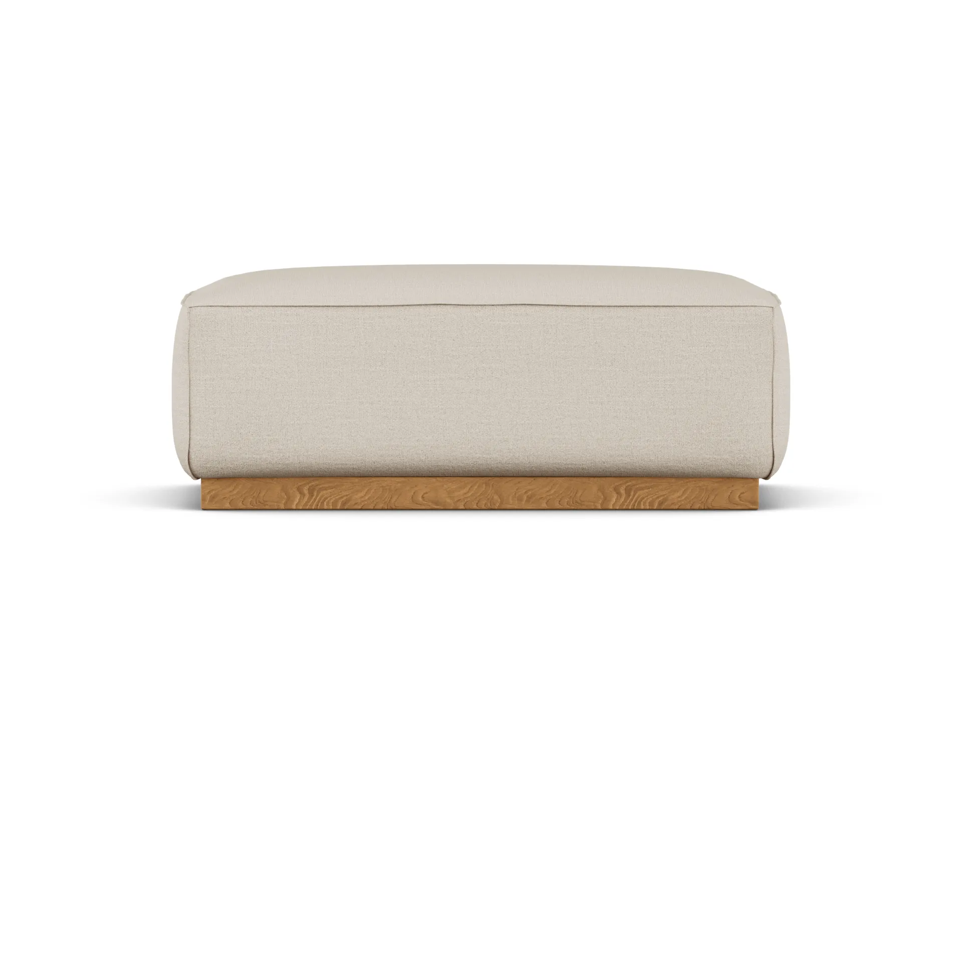 Bergsdal footstool, Same Beige 6670-oak stained 1898