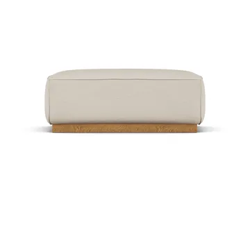 Bergsdal footstool - Same Beige 6670-oak stained - 1898
