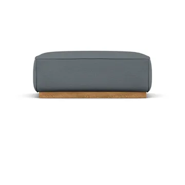 Bergsdal footstool - Same Blue 6678-oak stained - 1898
