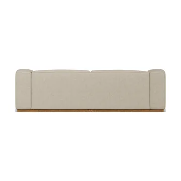 Bergsdal sofa - Bern beige 0341-Oak-stained ash, 3-seater - 1898