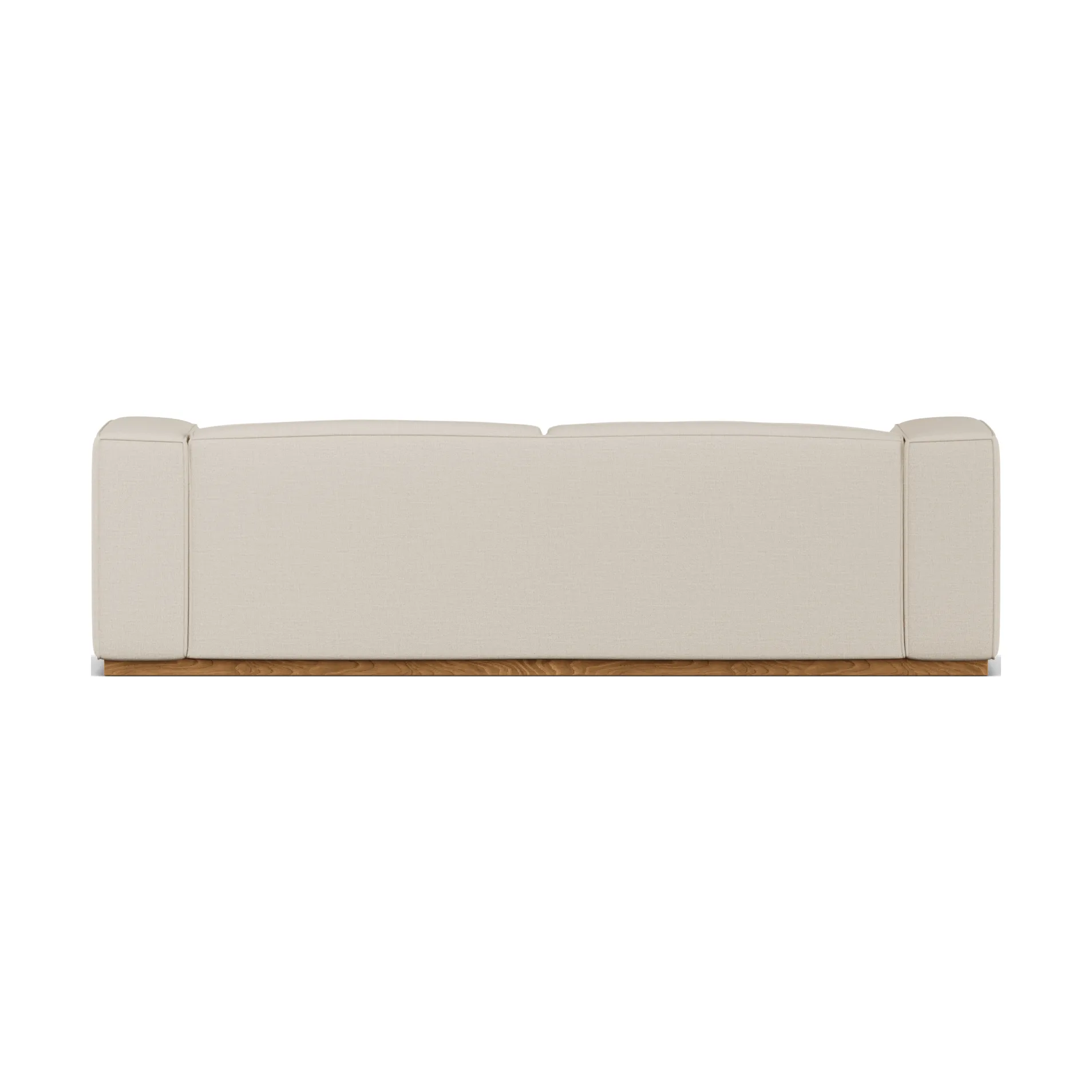 Bergsdal sofa, Same Beige 6670-oak stained, 3 seater sofa 1898