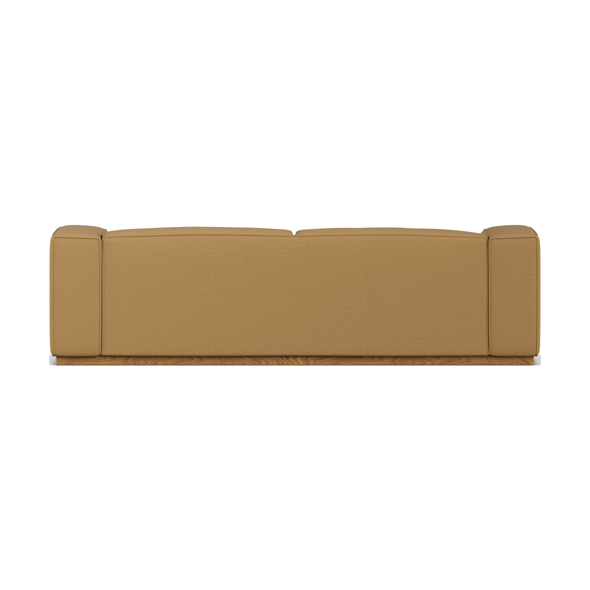 Bergsdal sofa, Same Ochre 6676-oak stained, 3 seater sofa 1898