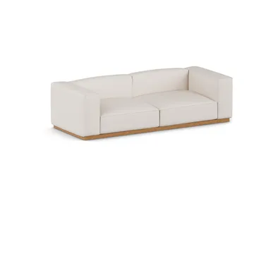Bergsdal sofa - Same Off White 6671-etched, 3 seater sofa - 1898