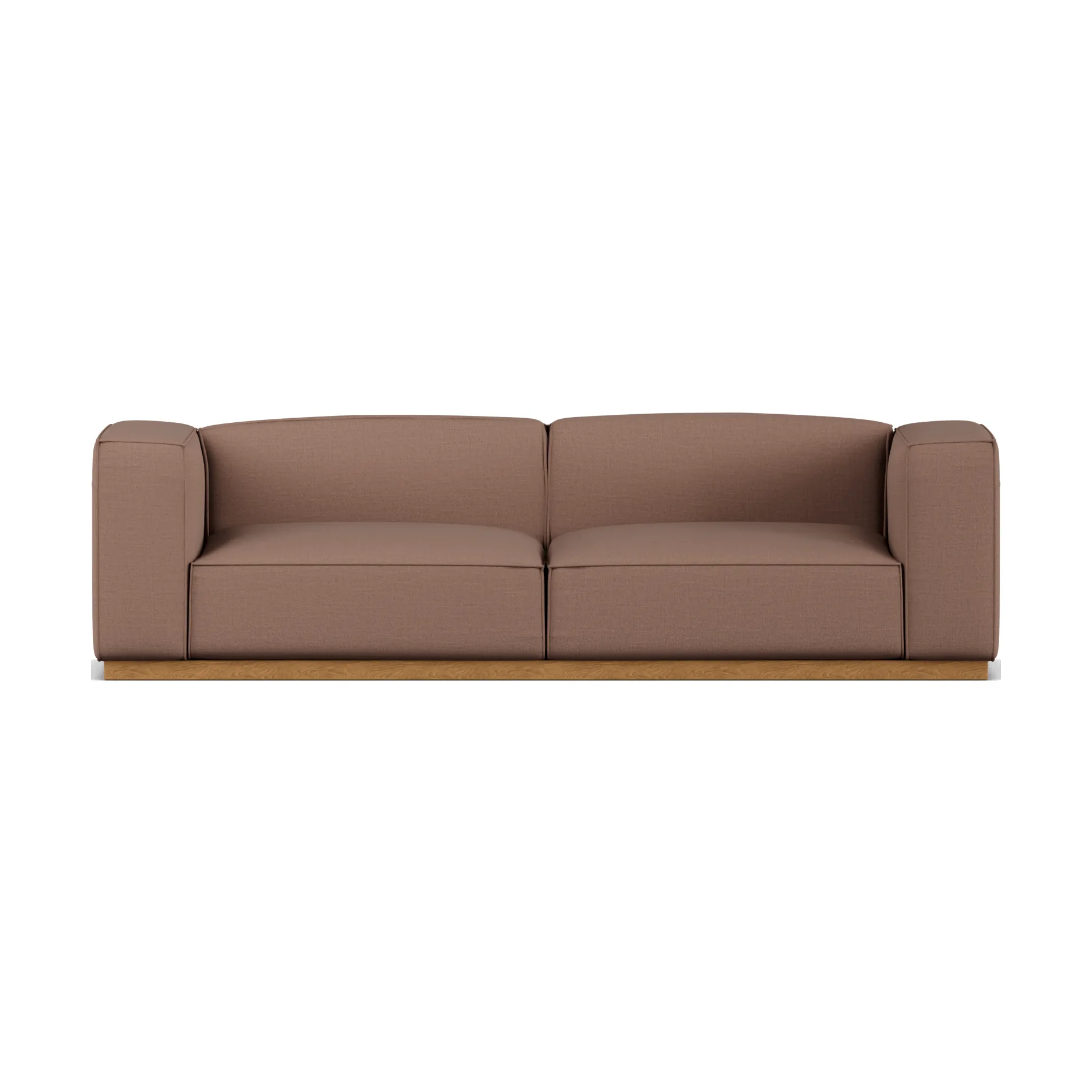 Bergsdal sofa, Same Rust 6675-oak-stained, 3 seater sofa 1898