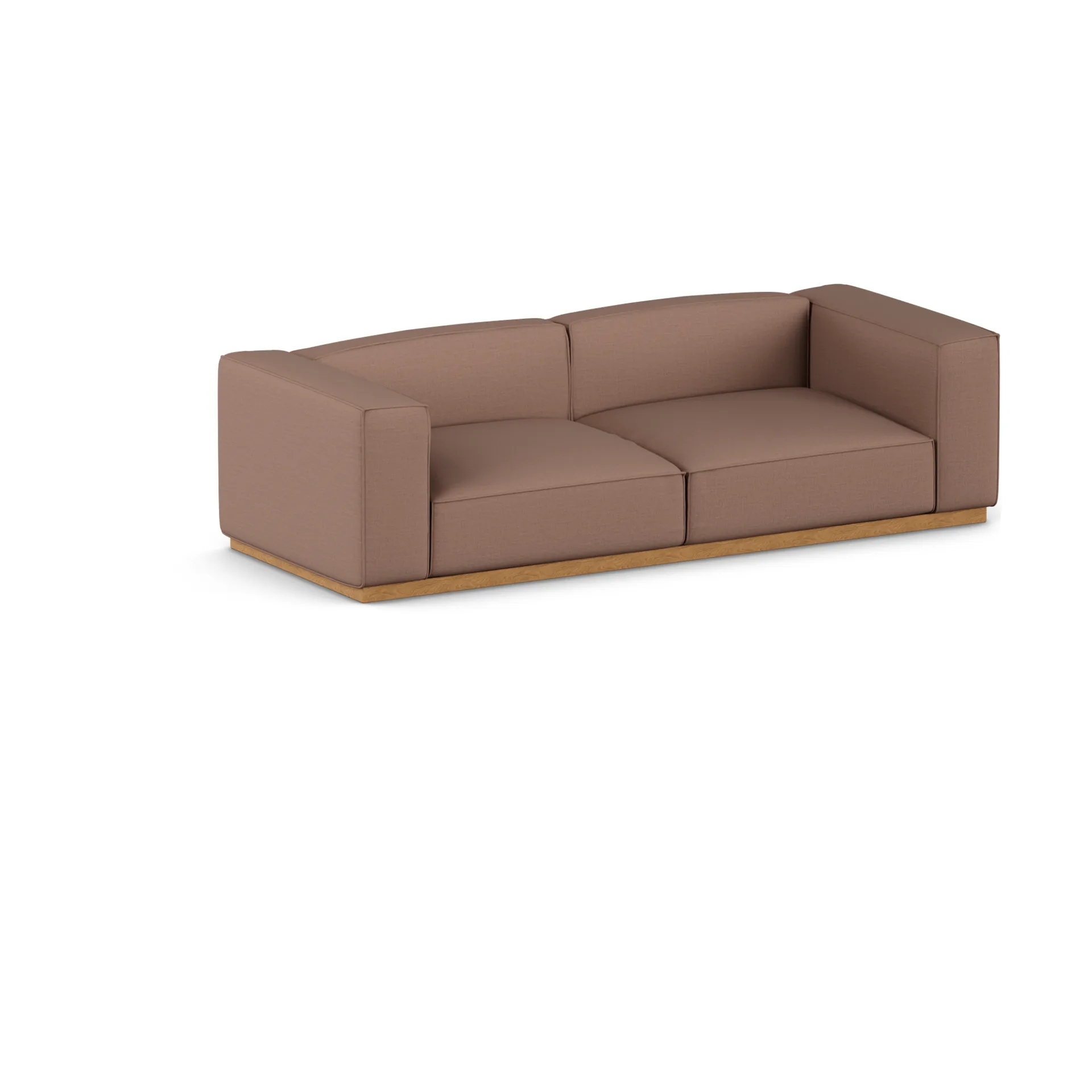 Bergsdal sofa, Same Rust 6675-oak-stained, 3 seater sofa 1898