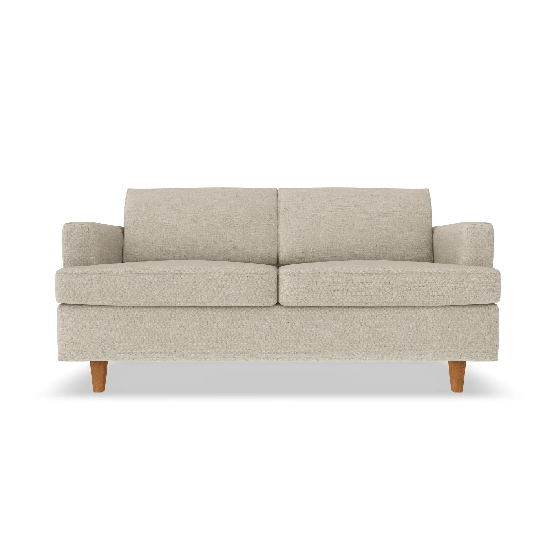 Binga 2-seater sofa bed, Bern Beige 0341-dark-stained ash 1898
