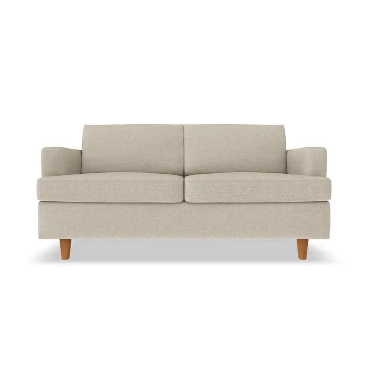 Binga 2-seater sofa bed - Bern Beige 0341-dark-stained ash - 1898