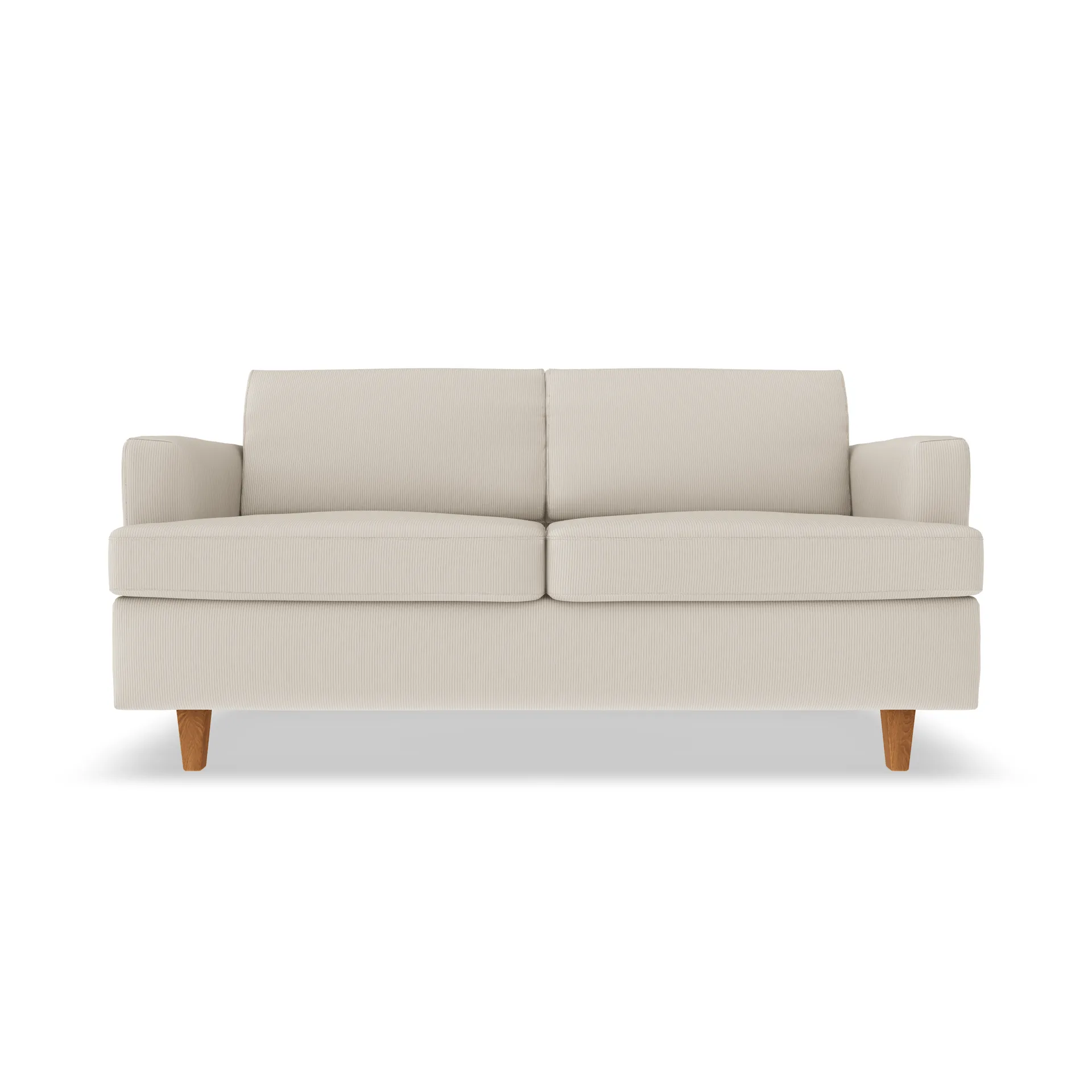 Binga 2-seater sofa bed, Jump Beige 1956-dark-stained ash 1898