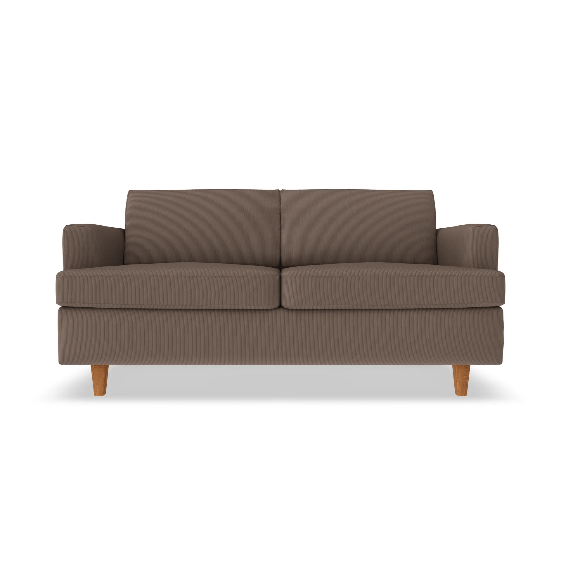 Binga 2-seater sofa bed, Jump Brown 1955-dark-stained ash 1898