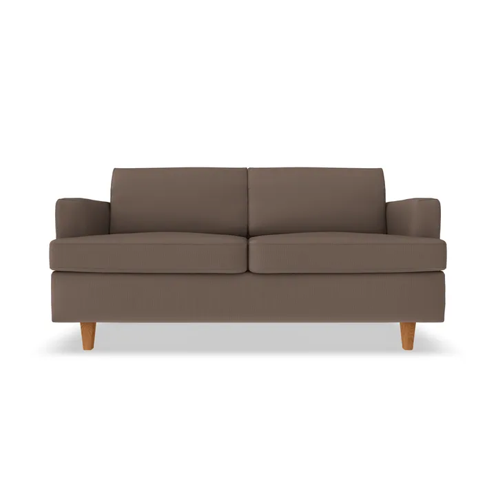 Binga 2-seater sofa bed - Jump Brown 1955-dark-stained ash - 1898