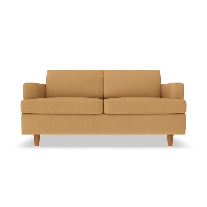 Binga 2-seater sofa bed - Jump Honey 1959-dark-stained ash - 1898