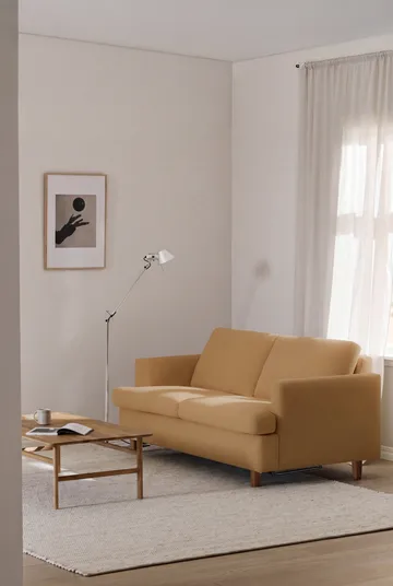 Binga 2-seater sofa bed - Jump Honey 1959-dark-stained ash - 1898