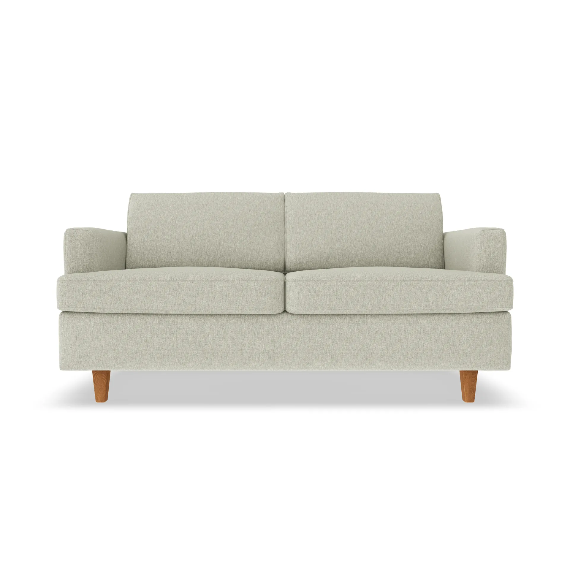 Binga 2-seater sofa bed, Luiza Beige 3981-dark-stained ash 1898