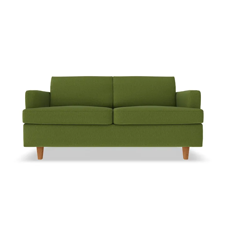 Binga 2-seater sofa bed - Luiza Green 3975-dark-stained ash - 1898
