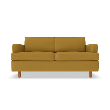 Binga 2-seater sofa bed - Luiza Mustard 3972-dark-stained ash - 1898