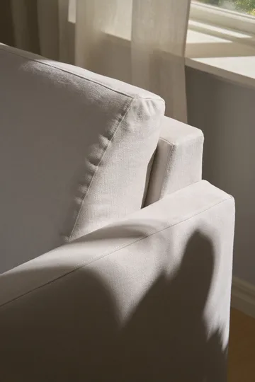 Binga 2-seater sofa bed - Oslo Nature 1540-dark-stained ash - 1898