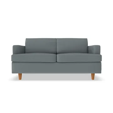 Binga 2-seater sofa bed - Same Blue 6678-dark-stained ash - 1898
