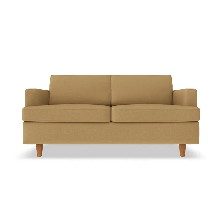 Binga 2-seater sofa bed - Same Ochre 6676-dark-stained ash - 1898