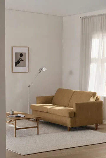 Binga 2-seater sofa bed - Same Ochre 6676-dark-stained ash - 1898