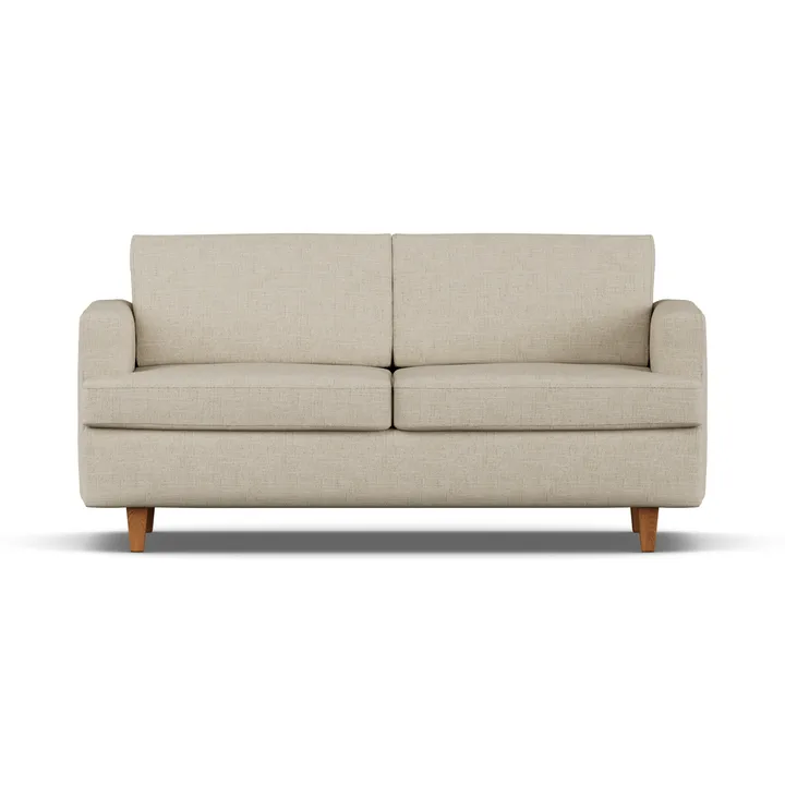 Binga 2,5-seater sofa bed - Bern Beige 0341-dark-stained ash - 1898
