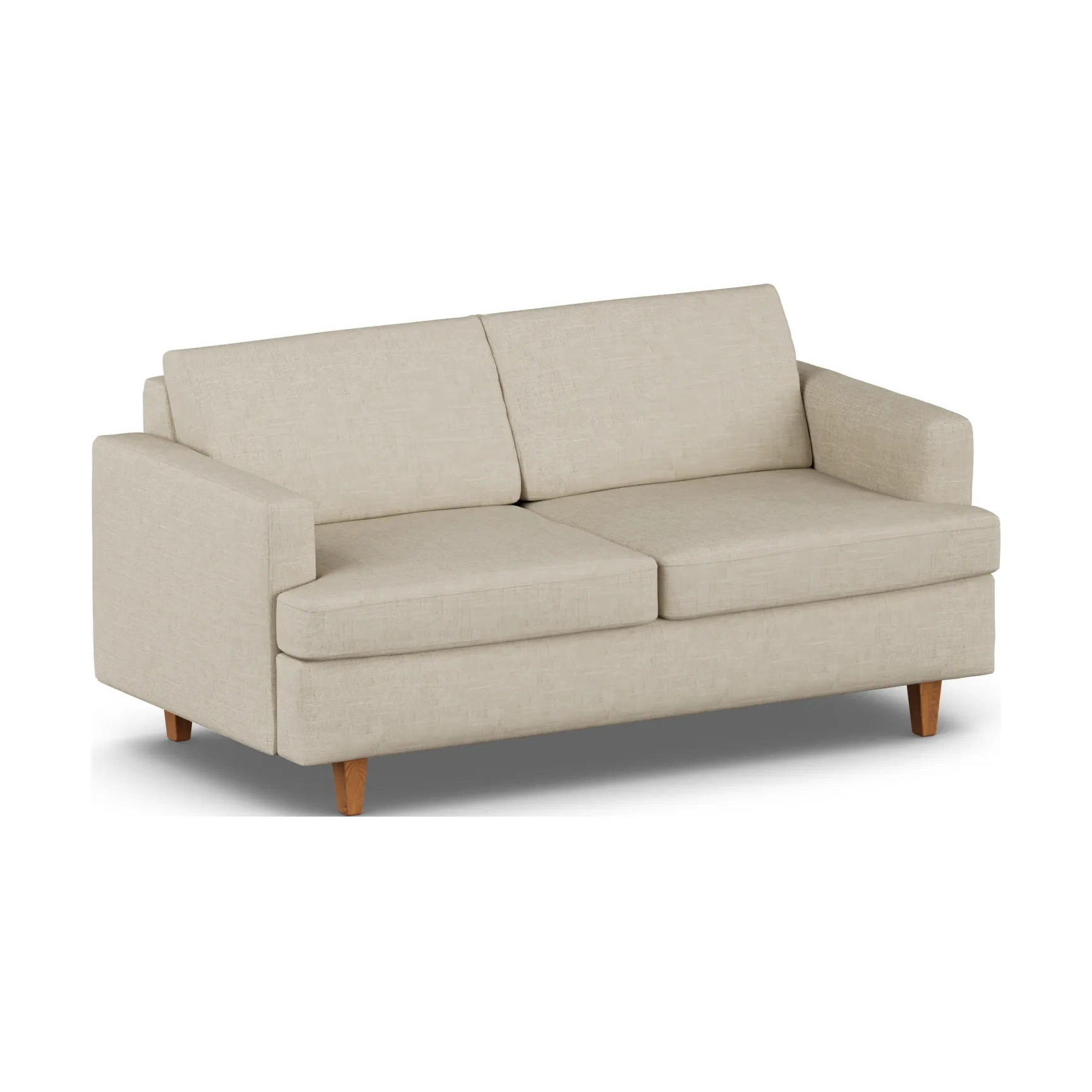 Binga 2,5-seater sofa bed, Bern Beige 0341-dark-stained ash 1898