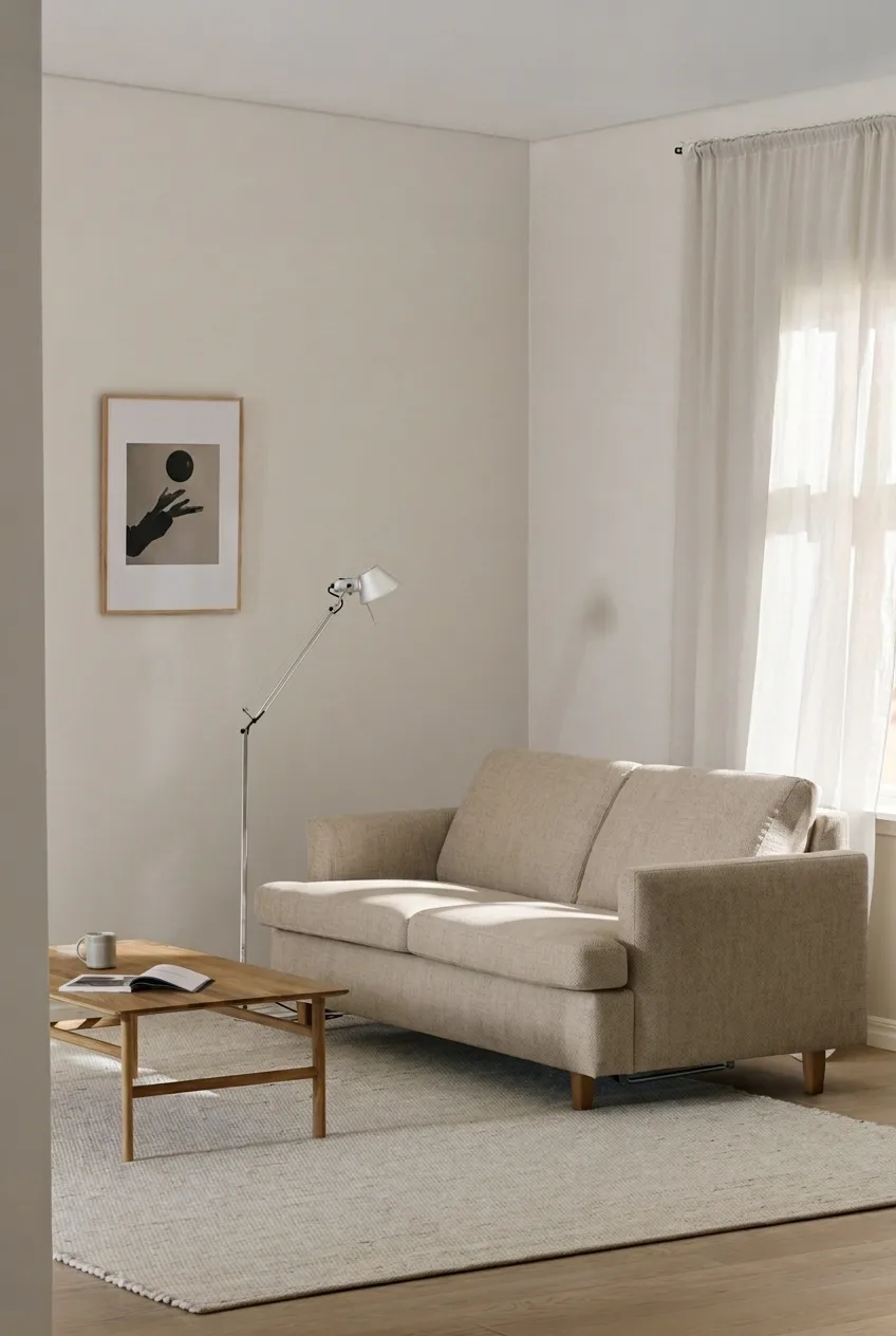 Binga 2,5-seater sofa bed, Bern Beige 0341-dark-stained ash 1898