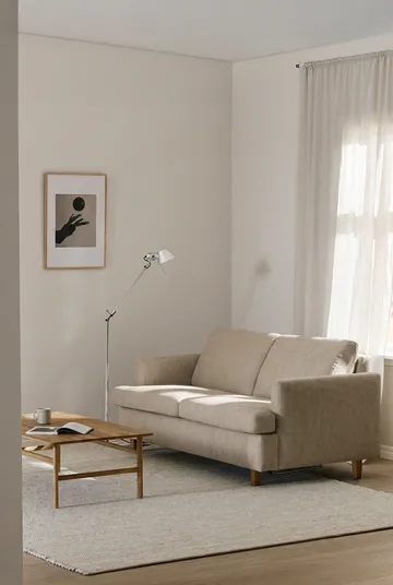 Binga 2,5-seater sofa bed - Bern Beige 0341-oak-stained ash - 1898