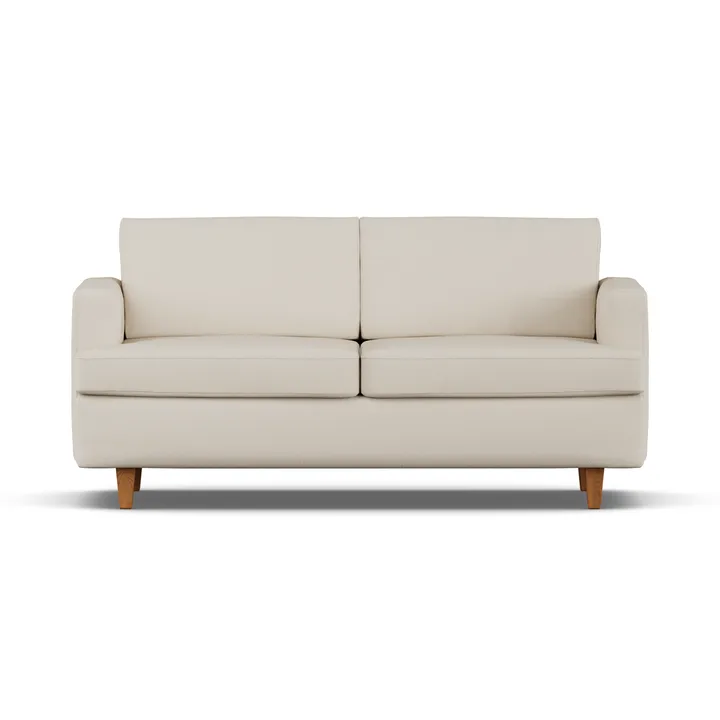 Binga 2,5-seater sofa bed - Jump Beige 1956-oak-stained ash - 1898
