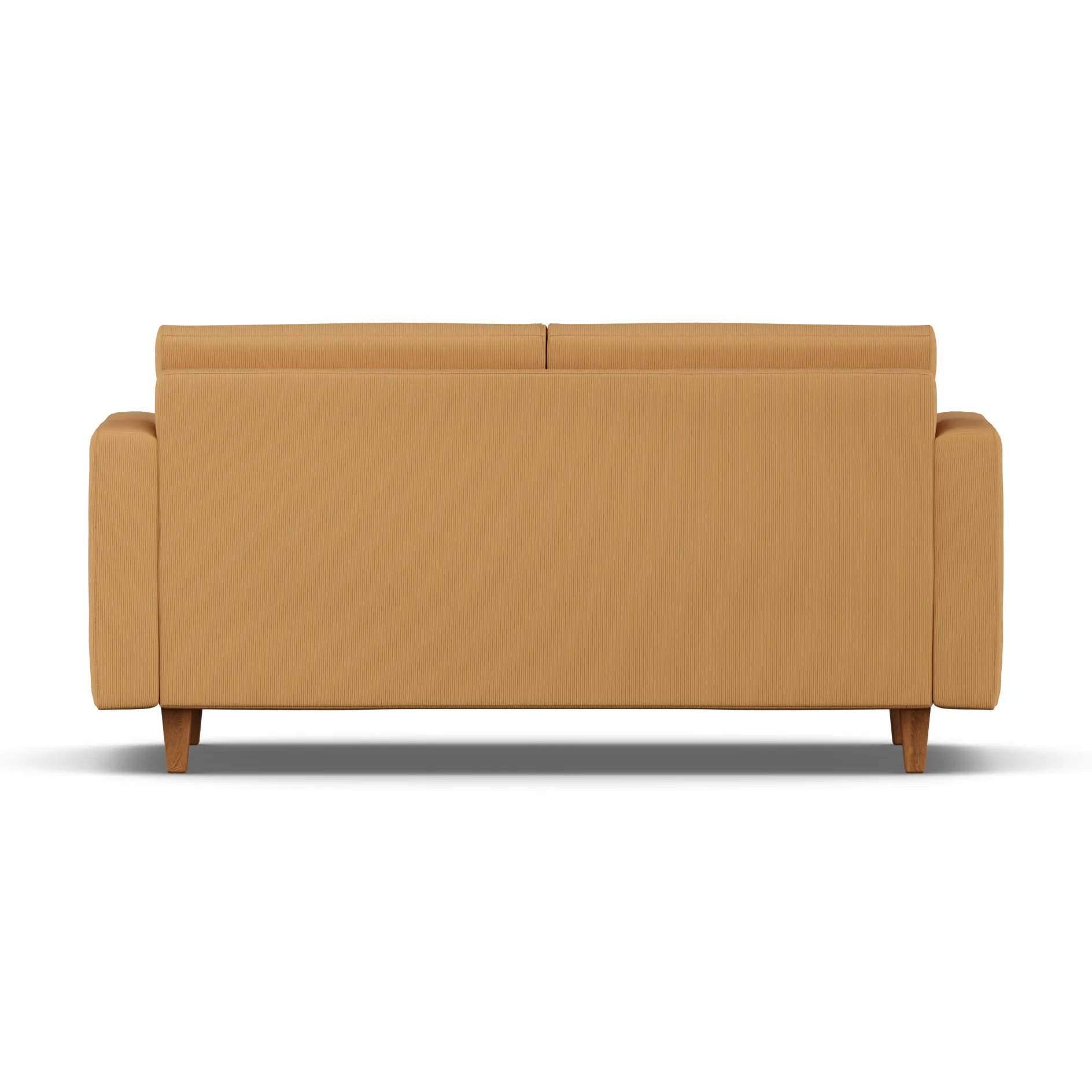 Binga 2,5-seater sofa bed, Jump Honey 1959-oak-stained ash 1898