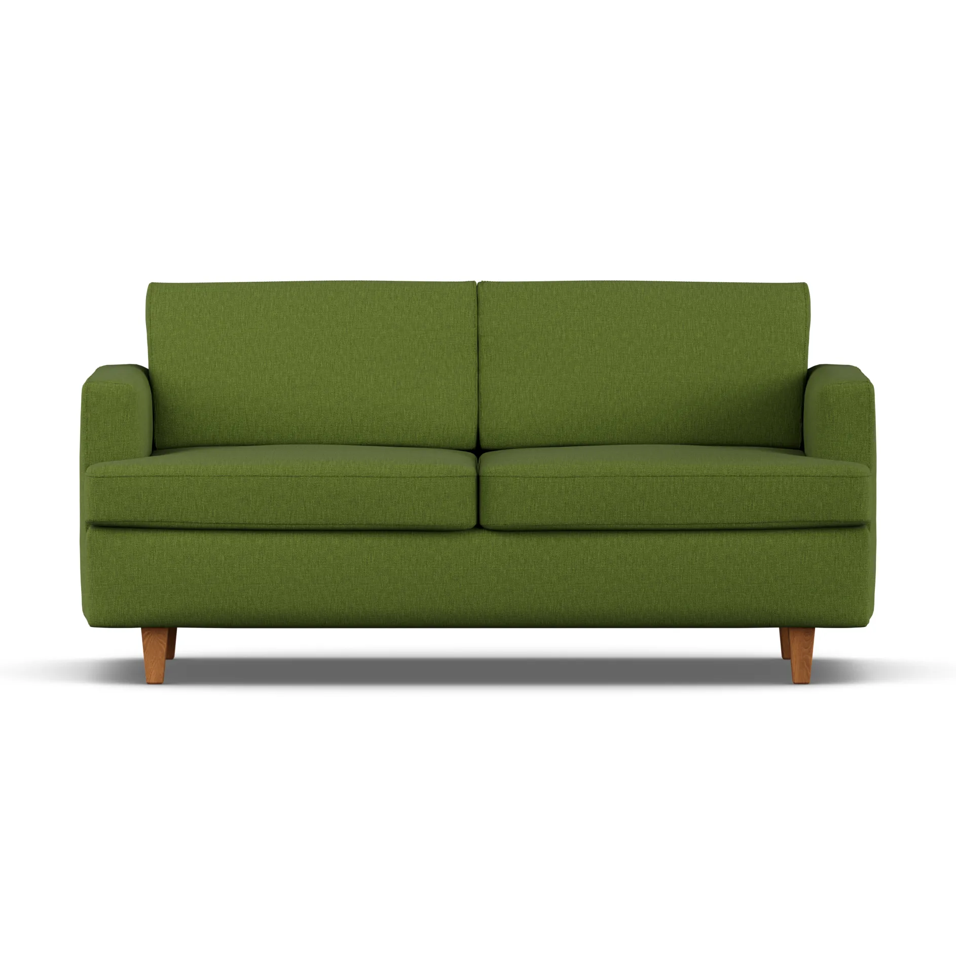 Binga 2,5-seater sofa bed, Luiza Green 3975-oak-stained ash 1898