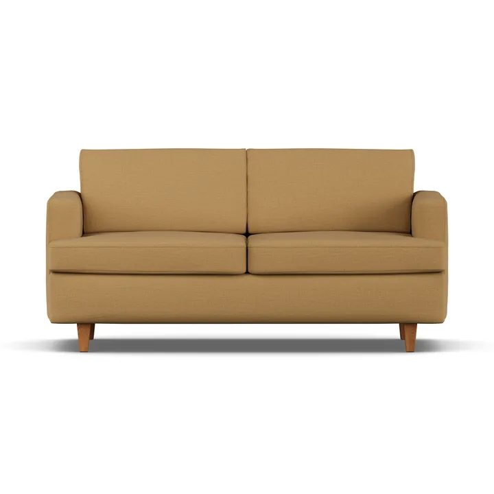 Binga 2,5-seater sofa bed - Same Ochre 6676-dark-stained ash - 1898