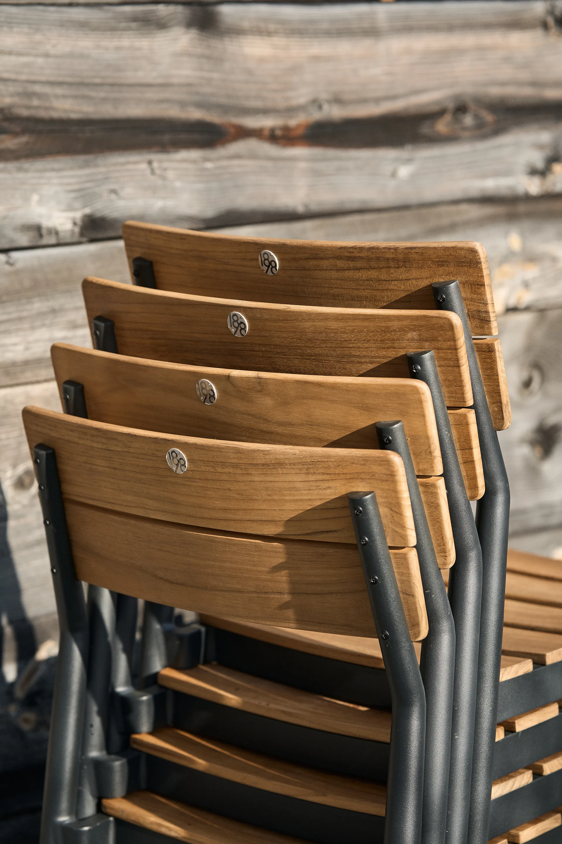 Björnö dining set with 4 chairs teak 1898