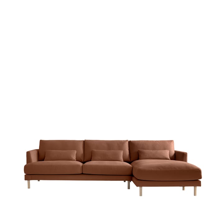 Bredhult C1 modul sofa - Fabric hazel. White oiled oak legs - 1898