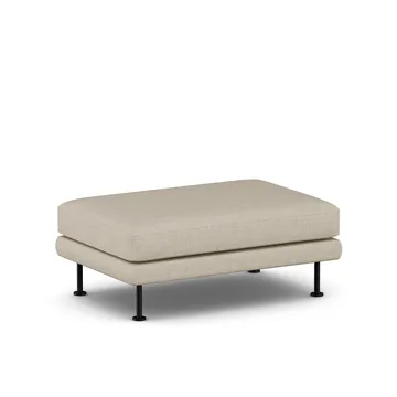 Bredhult footstool - Bern Beige 0341-black steel - 1898