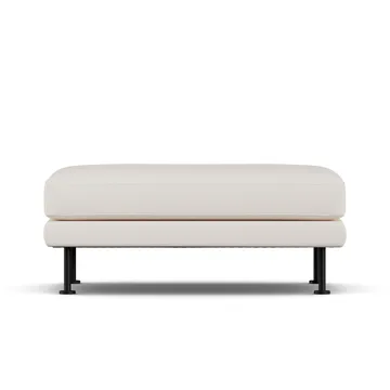 Bredhult footstool - Caleido Beige 9600-black steel - 1898