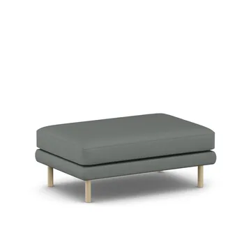 Bredhult footstool - Caleido Grey 1240-white-oiled oak - 1898