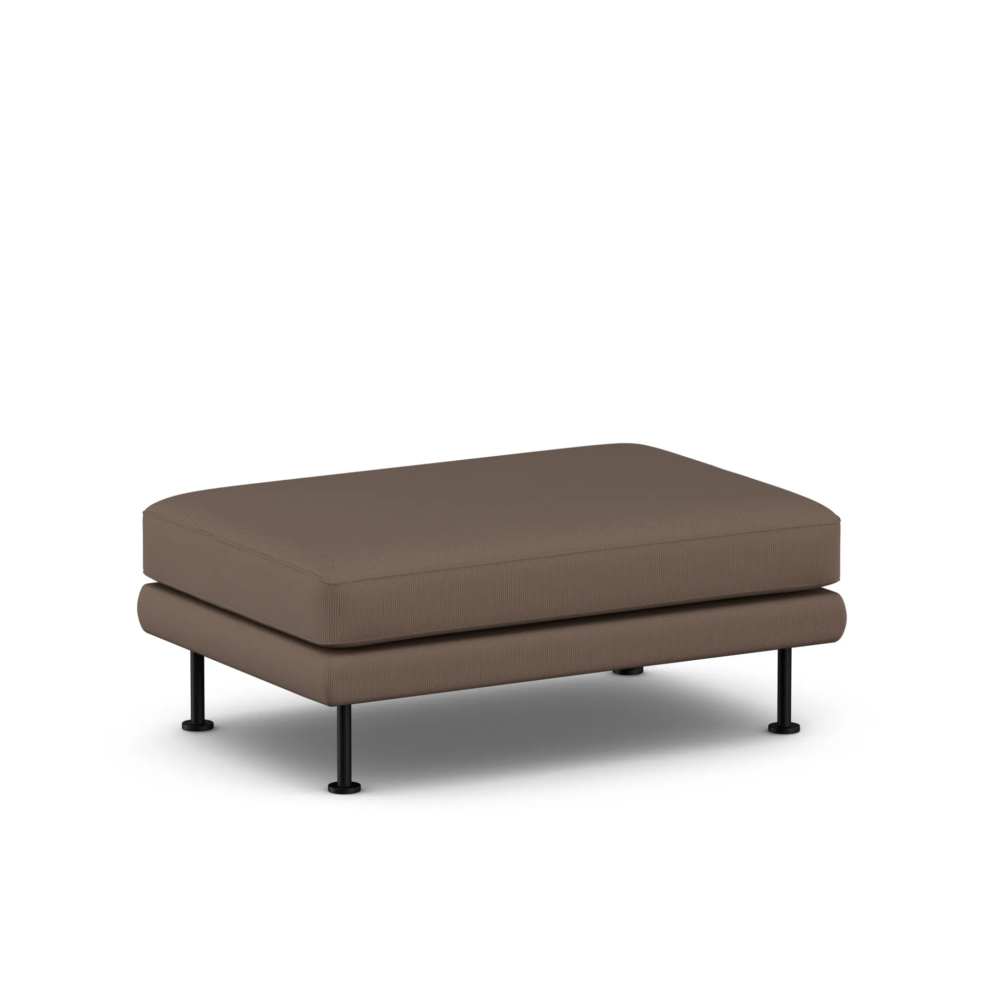 Bredhult footstool, Jump Brown 1955-black steel 1898